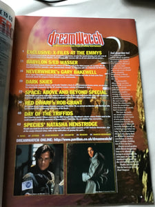 Dream watch Magazine October 1996 X-Files at the Emmys Red Dwarf