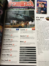 Load image into Gallery viewer, Dream watch magazine July 1998 mimic Godzilla Duesouth X-Files

