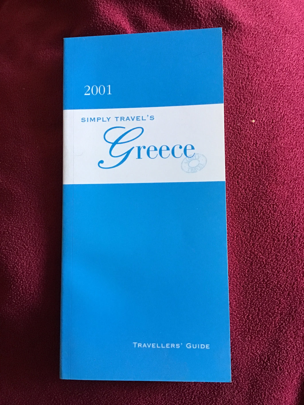 Greece 2001 simply travels a Traveler’s guide paperback