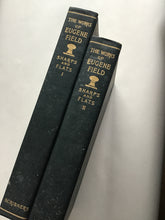 Load image into Gallery viewer, The writings in prose and verse of Eugene Field. Sharps and flat volumes one and two. the works of. hardcover Scribners 1920
