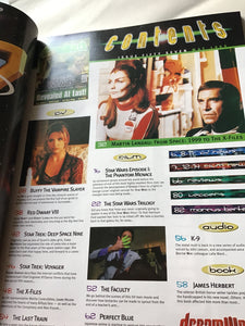 Dream watch magazine May 1999 Star Wars episode one Phantom Menace revealed at last Buffy