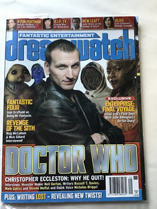 Dream watch magazine June 2000 5V for vendetta Doctor Who fantastic for Star Wars enterprise