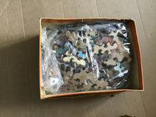 Load image into Gallery viewer, Chad Valley jigsaw puzzle 3 ply wood into locking about 400 pieces spring flowers subject number 2197 vintage
