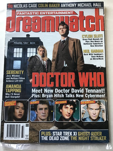 Dream watch Magazine October 2005 issue 133 Doctor Who serenity Battlestar Galactica