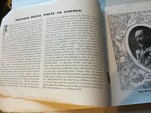 Load image into Gallery viewer, Lincoln Royal show brochure 1907. Paperback. S A Siddons. Souvenir
