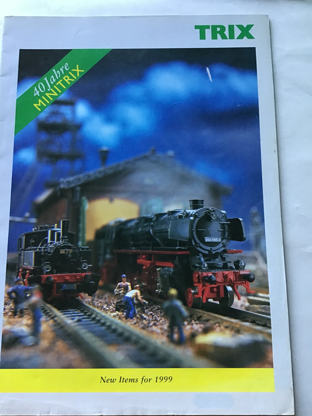 Trix new items for 1999 model railway catalogue 40 Jahre Minitrix