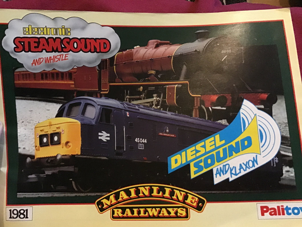 Mainline Railways - Palitoy - 1981 catalogue