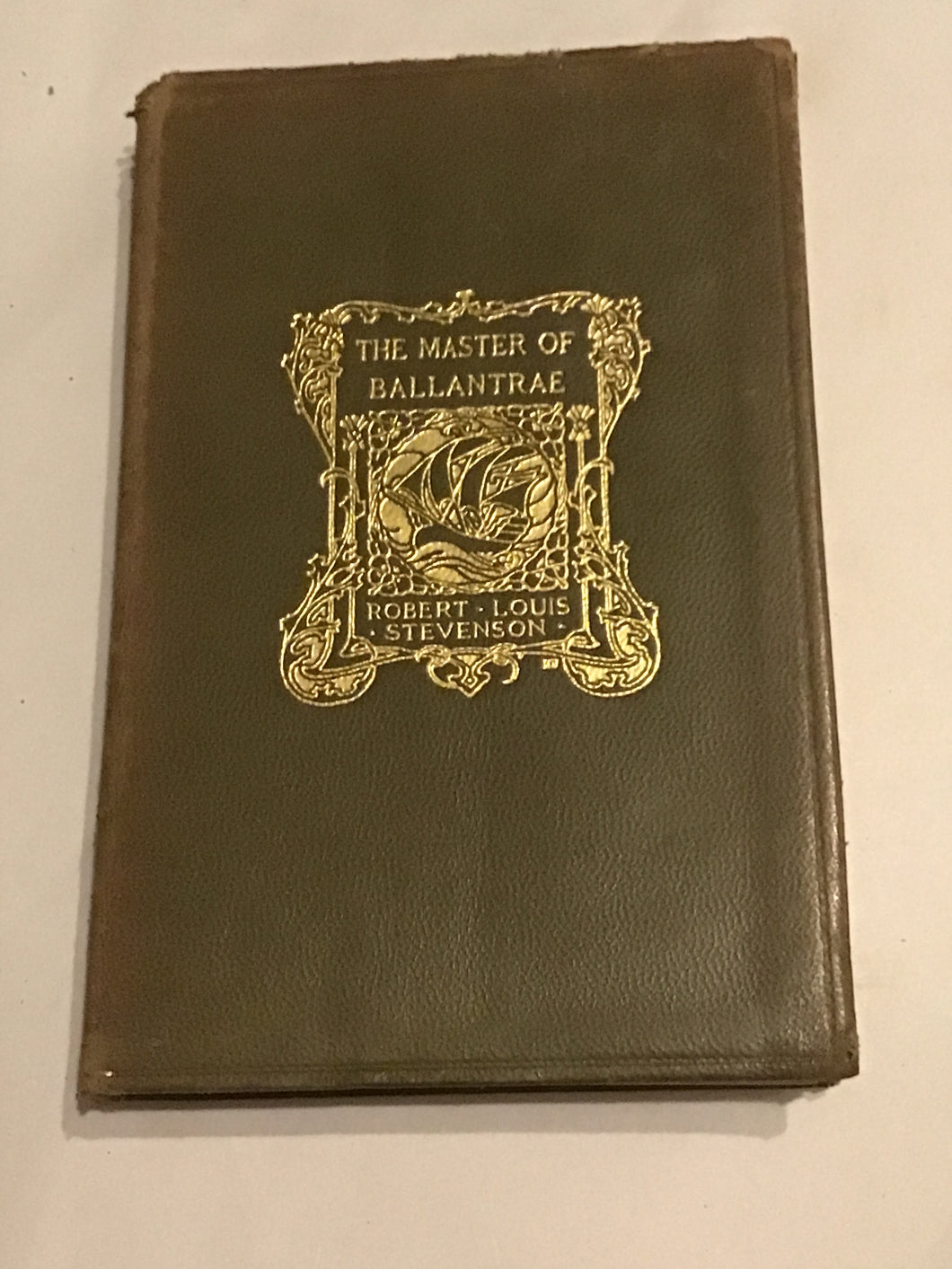 The master of Ballantrae leather bound edition Robert Louis Stevenson X library 1916 Scribners