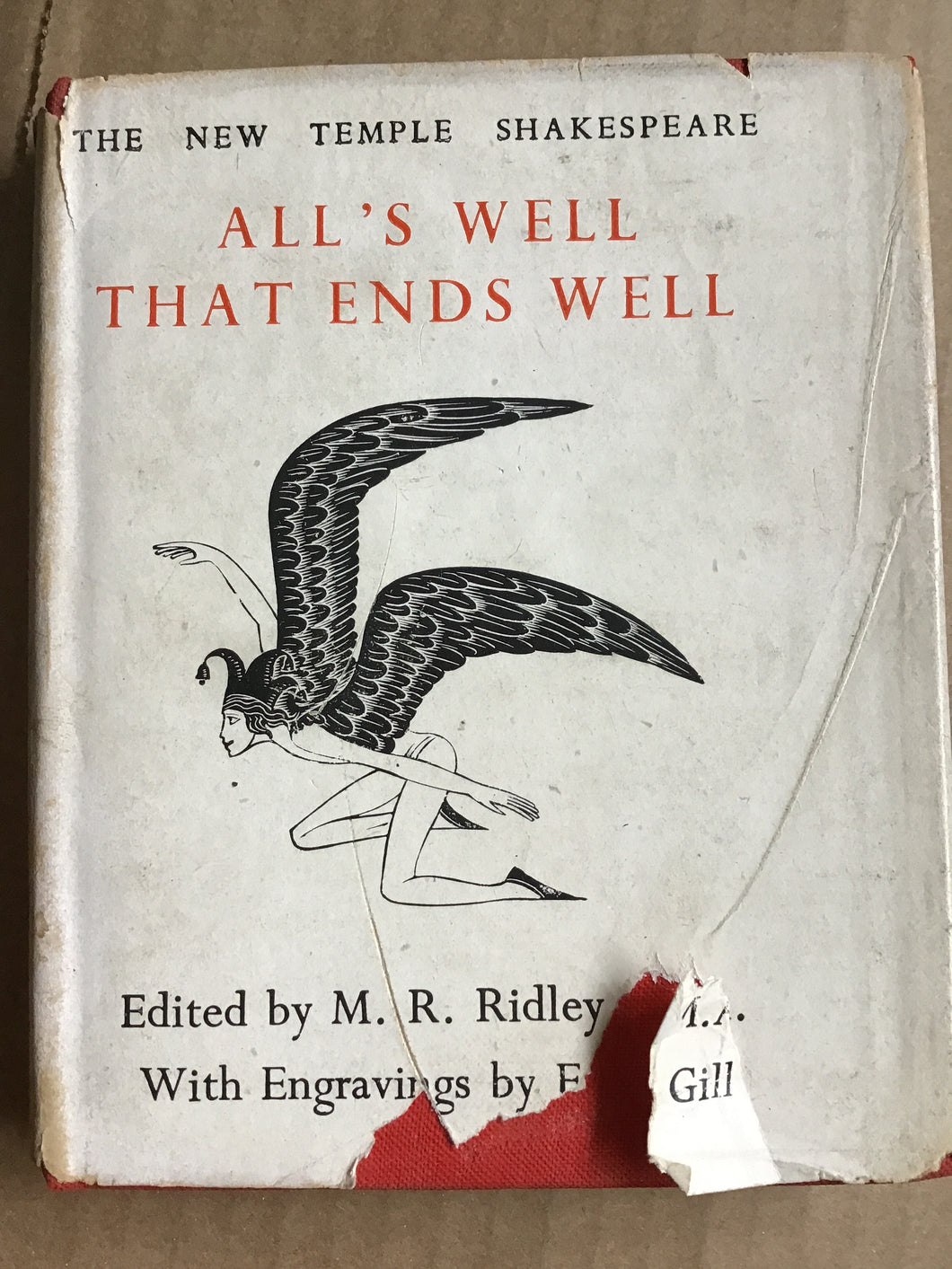 The New Temple Shakespeare: All'S Well That Ends Well. Hardcover - Dent - Ridley