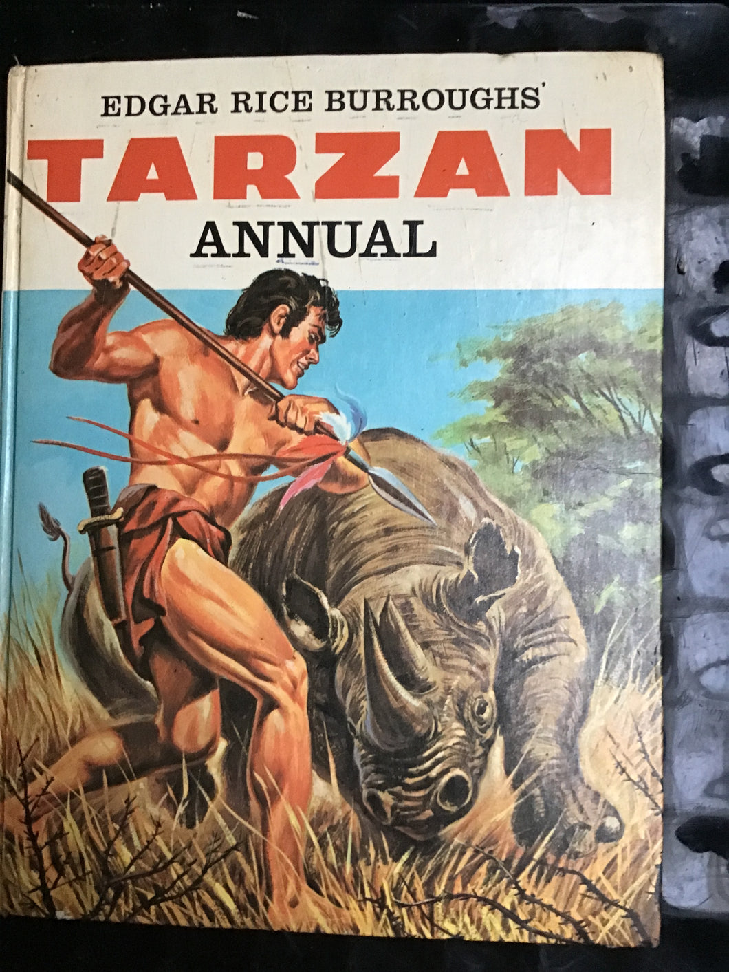 Edgar Rice Burroughs TARZAN Annual Published 1968
