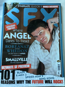 SFX magazine November 2003 Stargate season eight angel small Ville