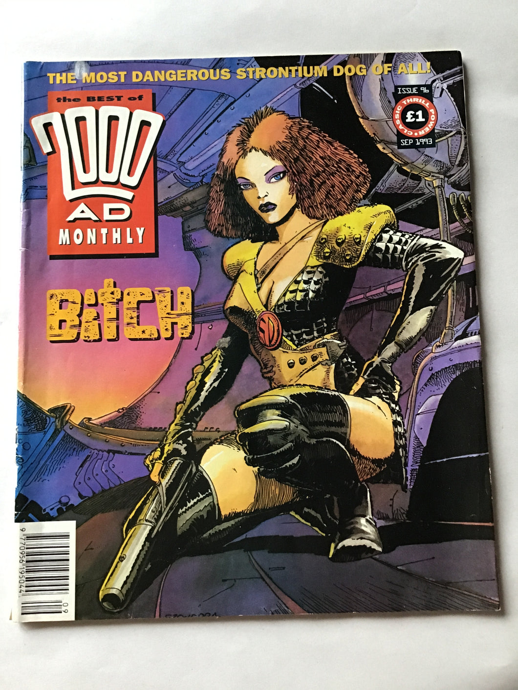 The best of 2000 A.D. monthly issue 96 ‘Bitch’ September 1993