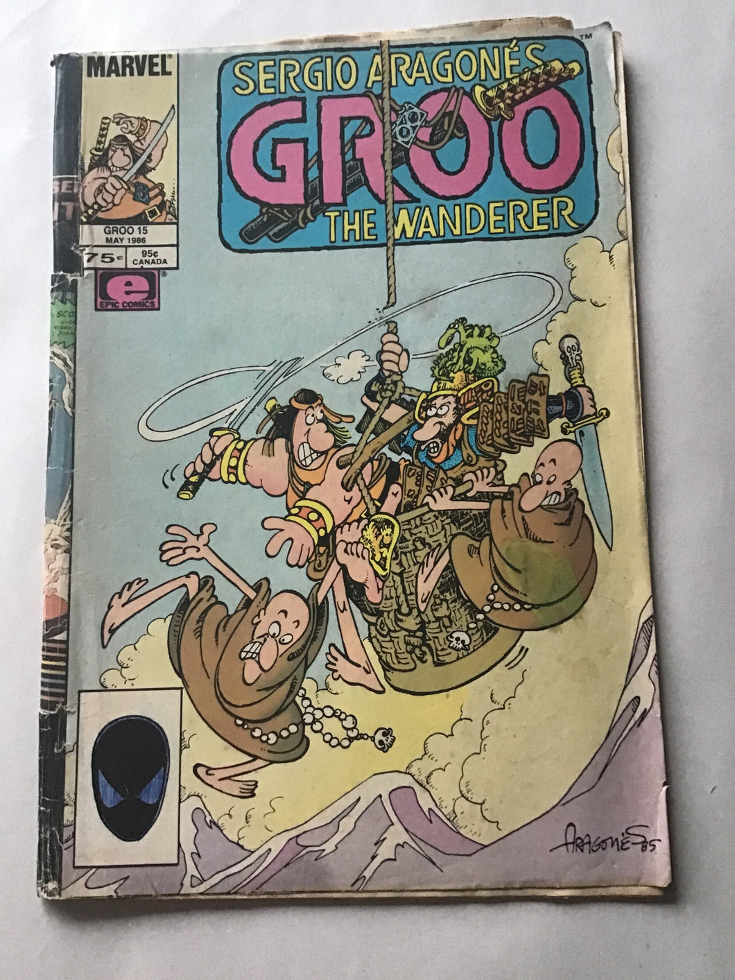 Sergio Aragone’s Groo the wanderer Comic May 1986 Groo 15