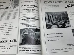 Nottingham observer Christmas and number 1956 paperback magazine
