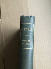 Load image into Gallery viewer, Style - hardcover - Walter Raleigh 1923
