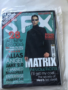 SFX magazine December 2003 number 111 angel charmed enterprise matrix