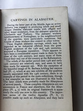 Load image into Gallery viewer, Victoria and Albert Museum a picture book of English alabaster carvings first edition 1925 re-bound

