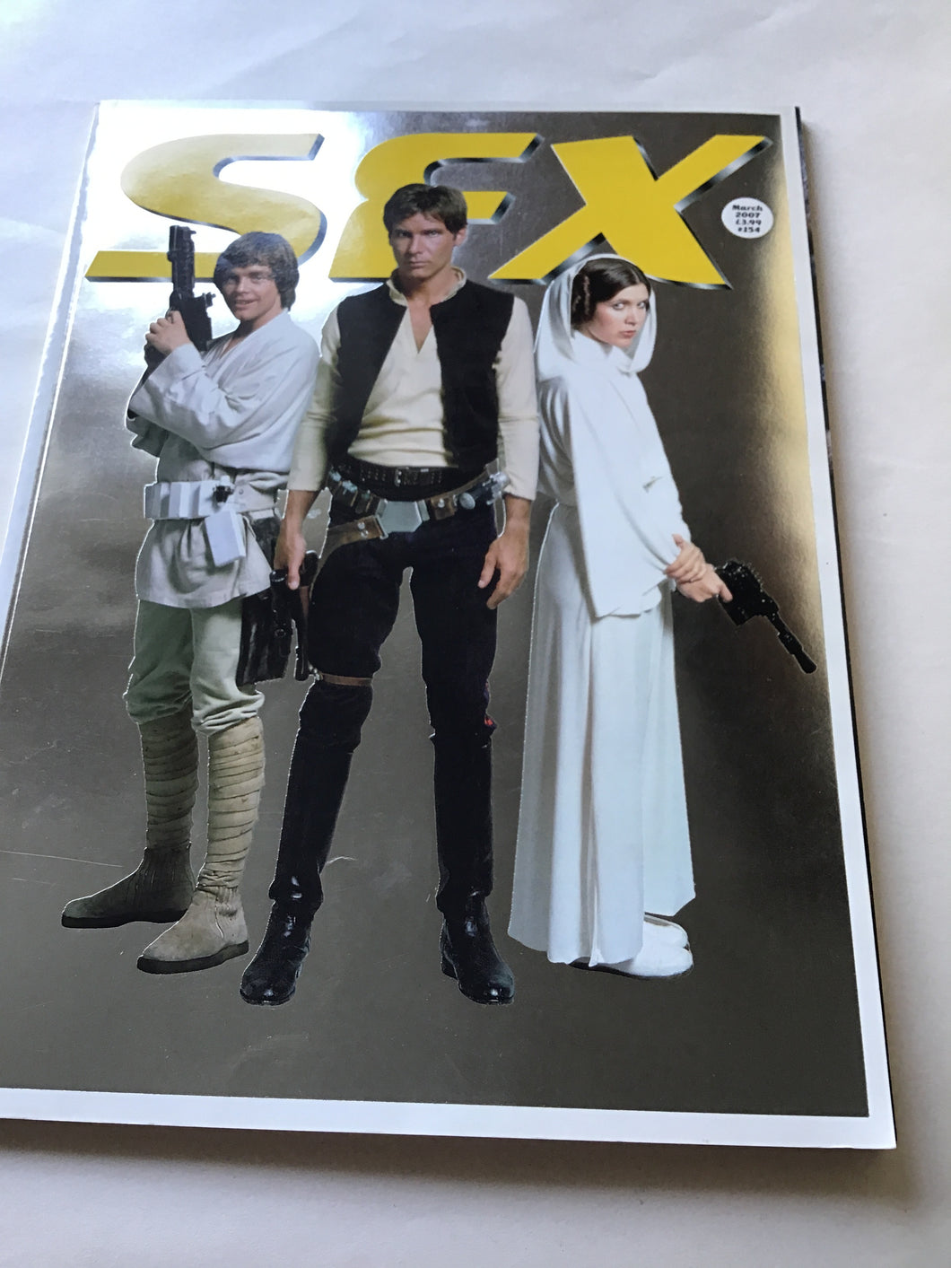 SFX magazine March 2007 number 154 Star Wars ghost Rider 2000AD