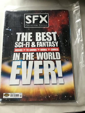 SFX collectors edition 2001 magazine the best sci-fi and fantasy movies TV shows books comics