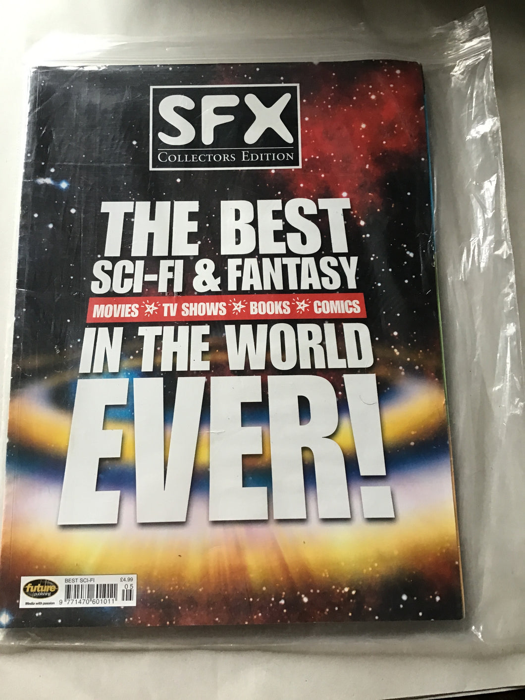 SFX collectors edition 2001 magazine the best sci-fi and fantasy movies TV shows books comics