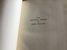 Load image into Gallery viewer, The Poetical Works of John Milton. Etchings, mezzotints and copper engravings by William Hyde Hardcover - 1904 (MDCCCCIV)
