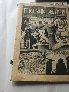 Fabulous furry freak Brothers and Freddies cat comic number ?  197?