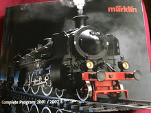 Load image into Gallery viewer, Marklin product catalogue- model railway. Complete Program 2001 2002
