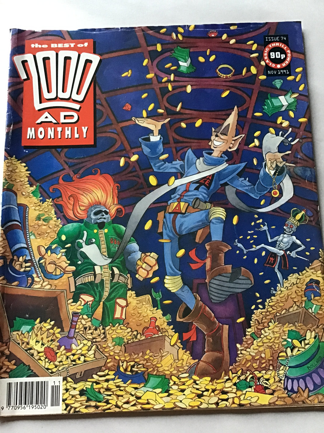 The best of 2000 AD monthly issue 74 November 1991