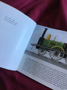A Salmon Colour Book  STEAM ENGINES  50 COLOURED ILLUSTRATIONS