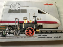 Load image into Gallery viewer, Marklin 100 years of model railway Railroading. Product catalogue. 1991 1992
