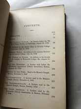 Load image into Gallery viewer, Nature addresses and lectures by Ralph Waldo Emerson new and revised edition Houghton Mifflin 1884 hardcover
