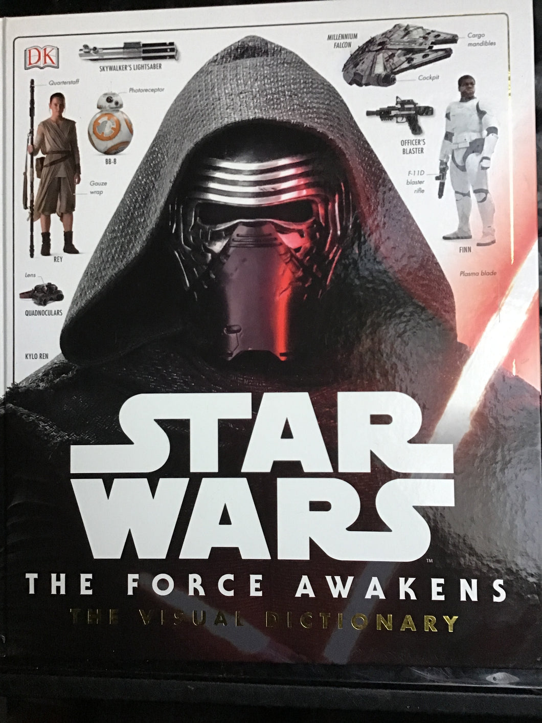 Star Wars The Force Awakens The Visual Dictionary DK - hardcover