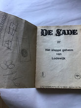 Load image into Gallery viewer, DE SADE  27  Het slappe geheim van Lodewijk - paperback. Strip voor  volwassenen
