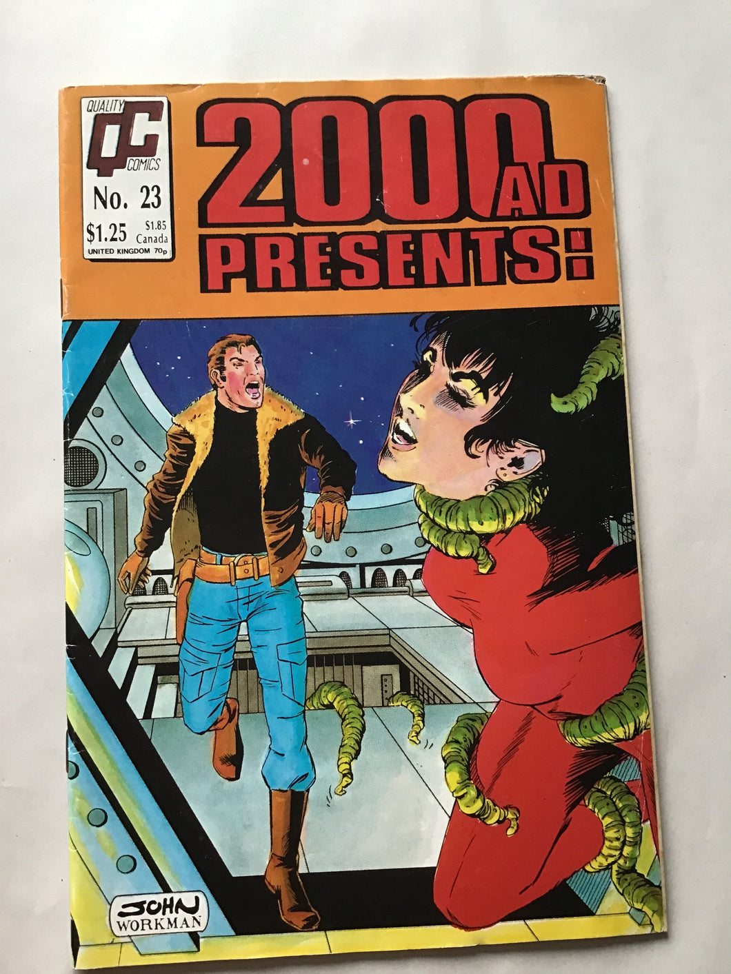 Quality comics QC number 23 2000 A.D. presents
