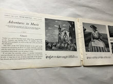Load image into Gallery viewer, Adventures in Music  BBC BROADCASTS TO SCHOOLS  Orchestral Concerts  SUMMER TERM I962
