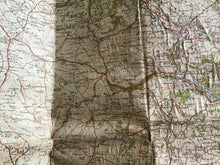 Load image into Gallery viewer, Ordnance survey map 45 Derbyshire dated 1947 cloth does not have the front or back cover
