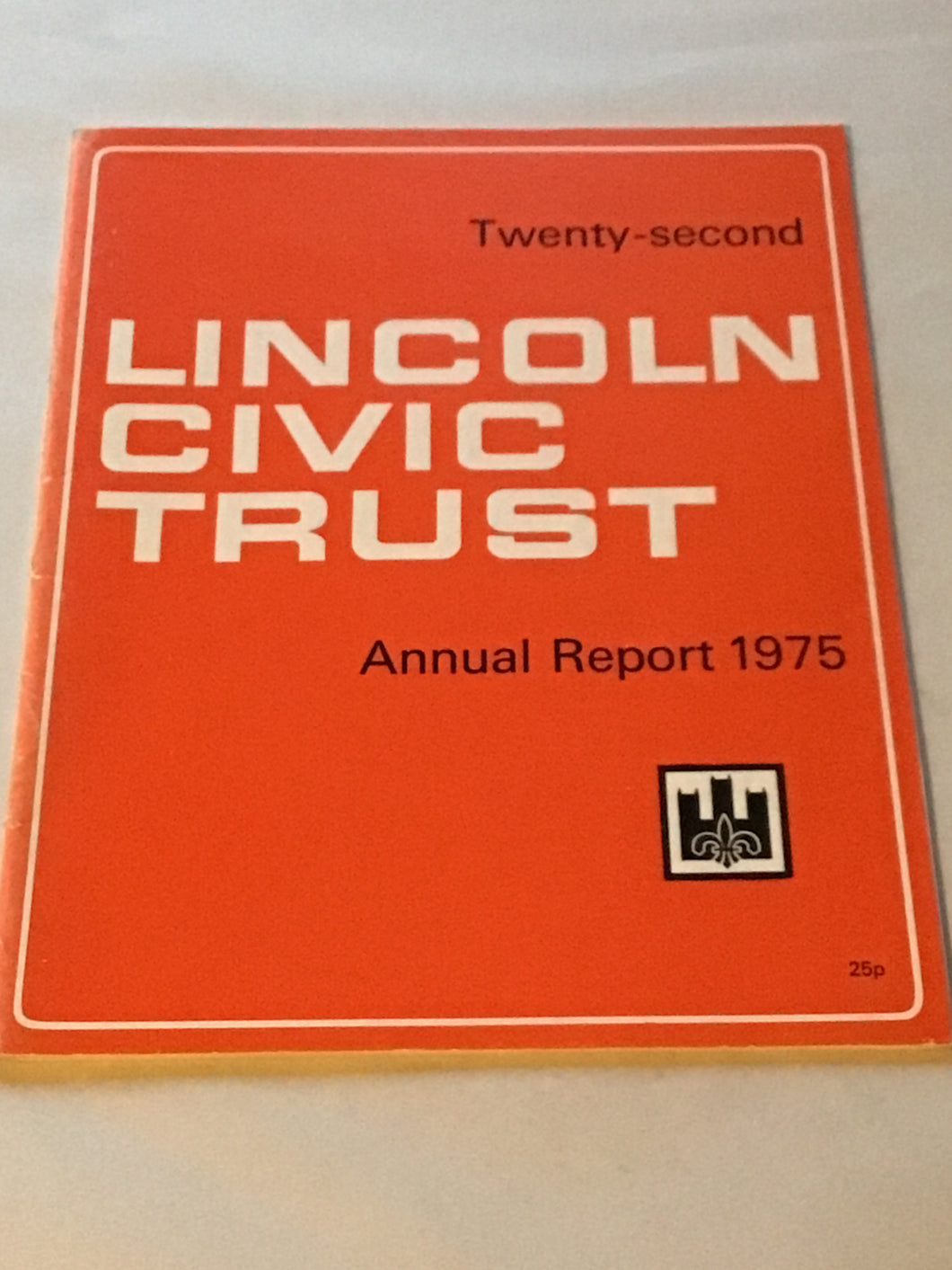 22nd Lincoln Civic trust and report 1975