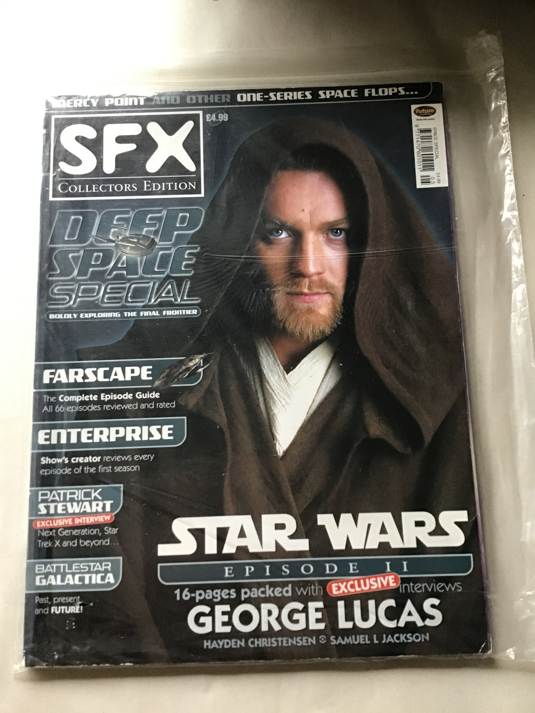 SFX collectors edition deep space special Farscape enterprise Patrick Stewart Star Wars