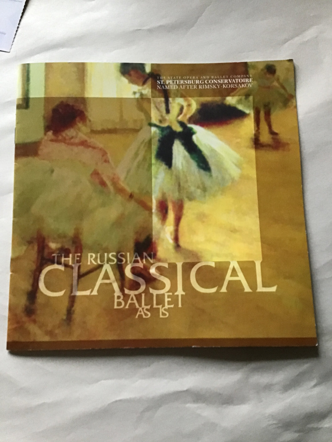 The state Opera and Ballet Company Saint Petersburg conservatoir. Rimsky-Korsakov the Russian classical ballet as is
