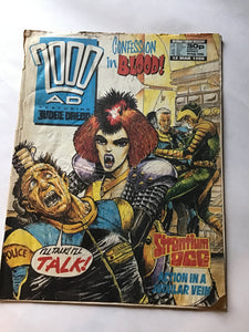 2000 A.D. featuring Judge Dredd March 1988 Prague 565