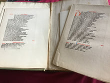 Load image into Gallery viewer, The Poetical Works of John Milton. Etchings, mezzotints and copper engravings by William Hyde Hardcover - 1904 (MDCCCCIV)
