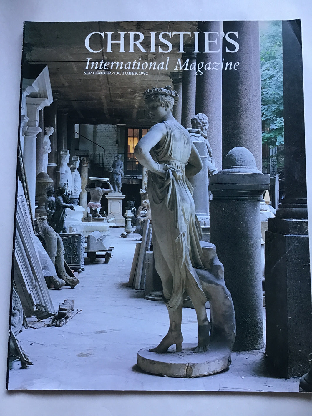 Christies International magazine September October 1992 paperback