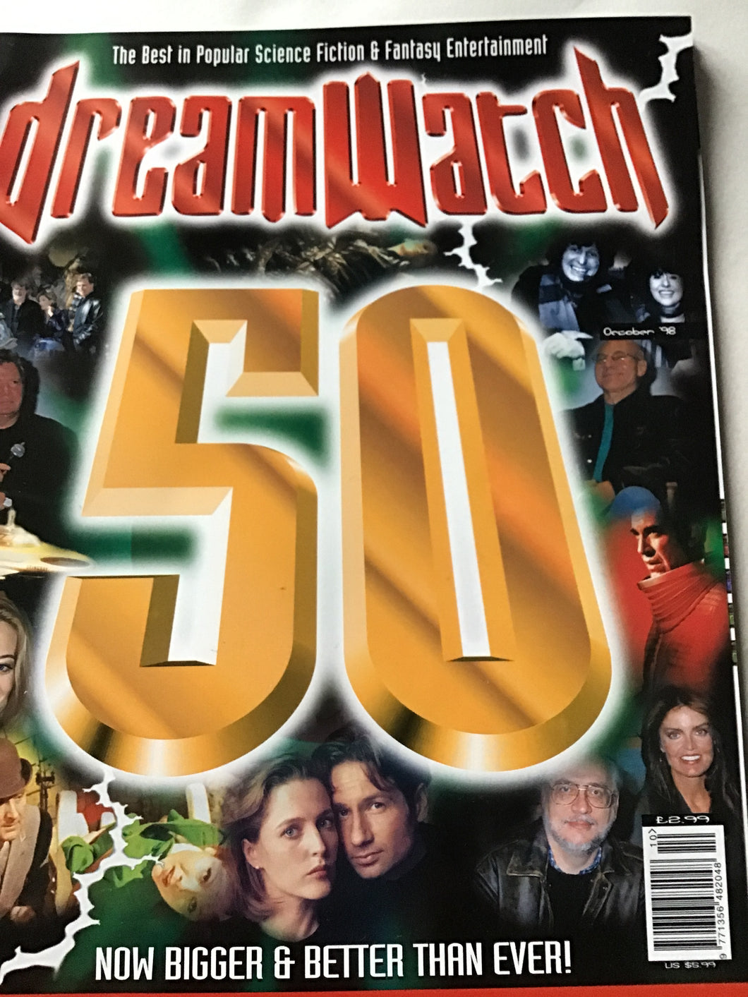 Dream watch magazine 50 October 1998 three 1999 calendar