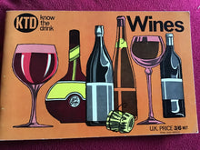 Load image into Gallery viewer, Know the drink, wines stop limp cover edition. 1968
