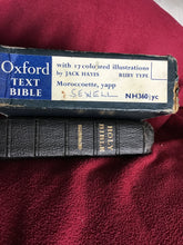 Load image into Gallery viewer, THE HOLY BIBLE  CONTAINING THE OLD AND NEW TESTAMENTS. Oxford - Leather cover Ruby Type

