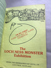 Load image into Gallery viewer, The  LOCH NESS MONSTER  Exhibition  32-page  SOUVENIR  HANDBOOK  BESIDE THE DRUMNADROCHIT HOTEL ON  LOCH NESS, SCOTLAND.

