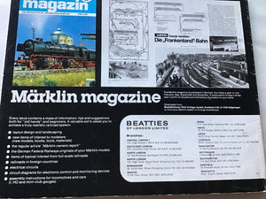 Marklin model railway catalogue 1979 E