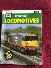 Load image into Gallery viewer, Ian Allan abc  LOCOMOTIVES  British Rail  1986  with  colour
