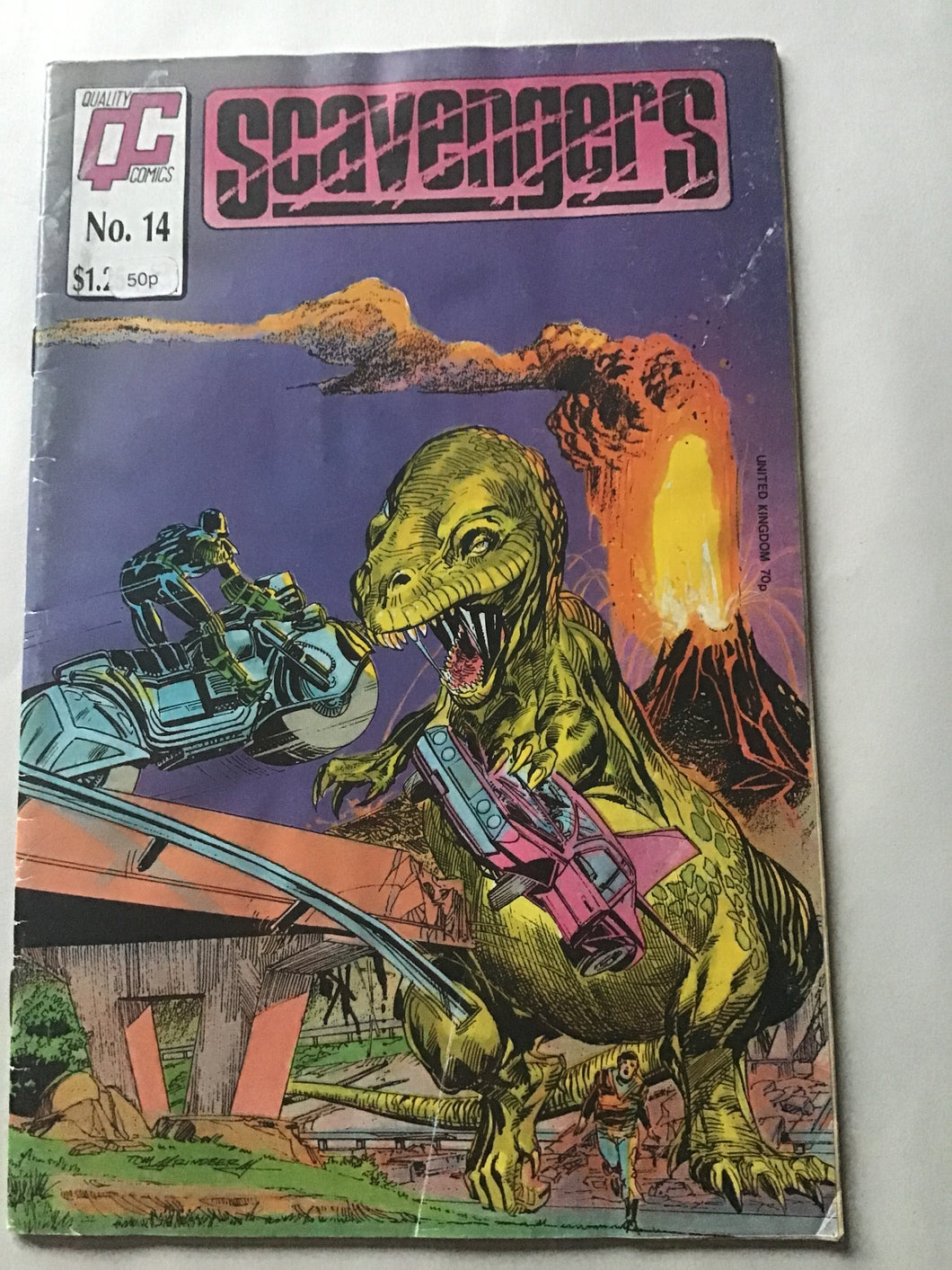 Quality comics QC number 14 scavengers