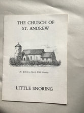 Load image into Gallery viewer, THE CHURCH OF  ST. ANDREW  LITTLE SNORING Paperback
